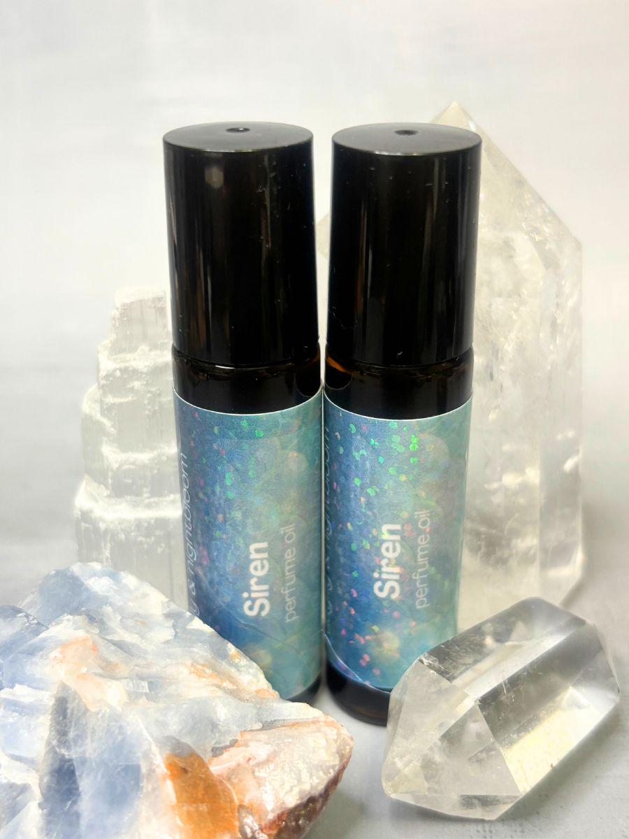 Siren Perfume Oil | Aquatic Coconut Santal Fragrance (10ml)