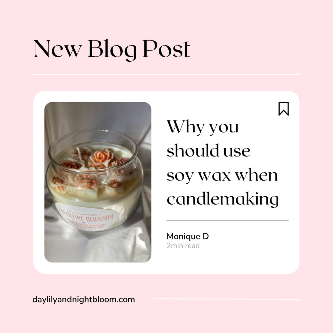 Why you should only use soy wax in your candles