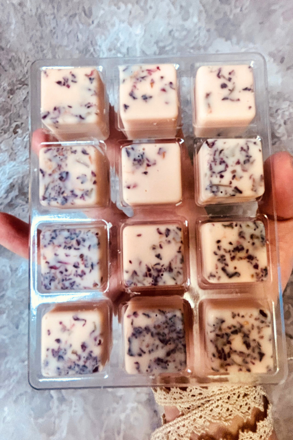 Self Love Intention Shimmer Wax Melt Gift Set Apricot & Vetiver - fruity - woody - comforting - 100% soy wax