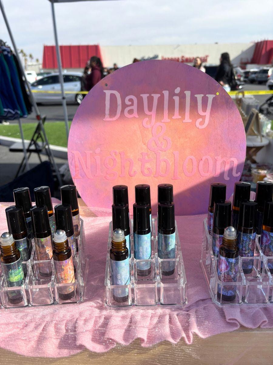 Healing Intention Perfume Oil | Vanilla, Lavender & Sage Blend