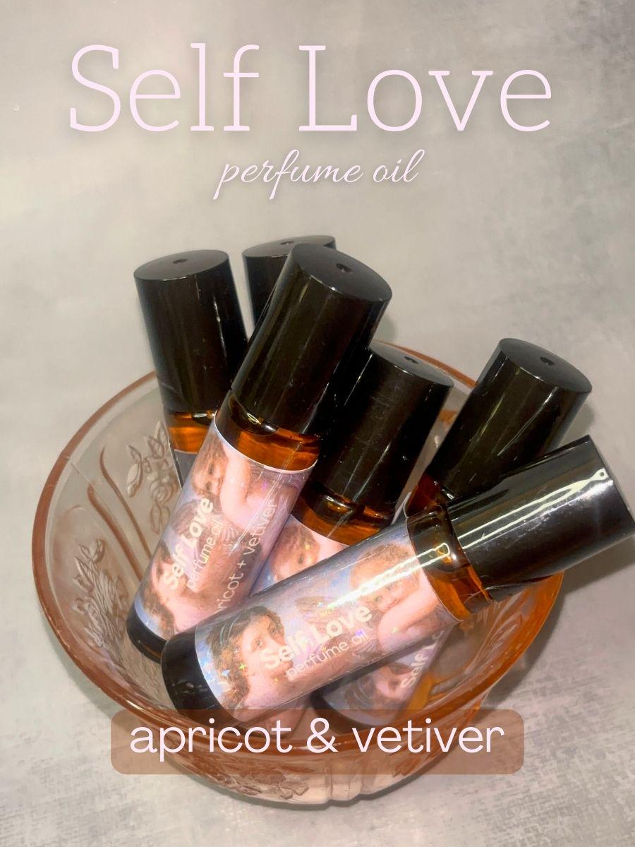 Self Love Perfume Oil | Apricot & Vetiver Roll-On Fragrance