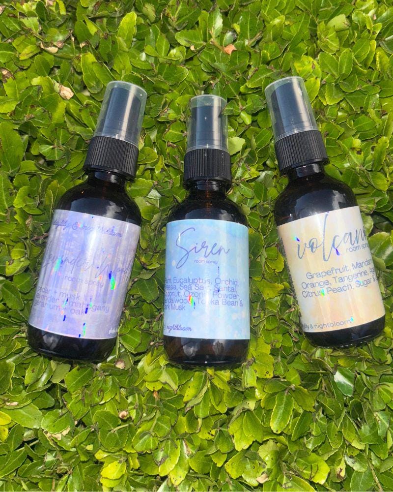 Scented Room Spray  Water Based Odor Neutralizer, Home & Car Air Freshener